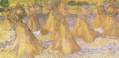 Vincent Van Gogh Sheaves of Wheat (nn04)